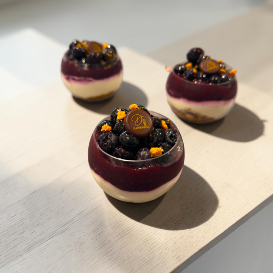 Cup of Chessecake Myrtille